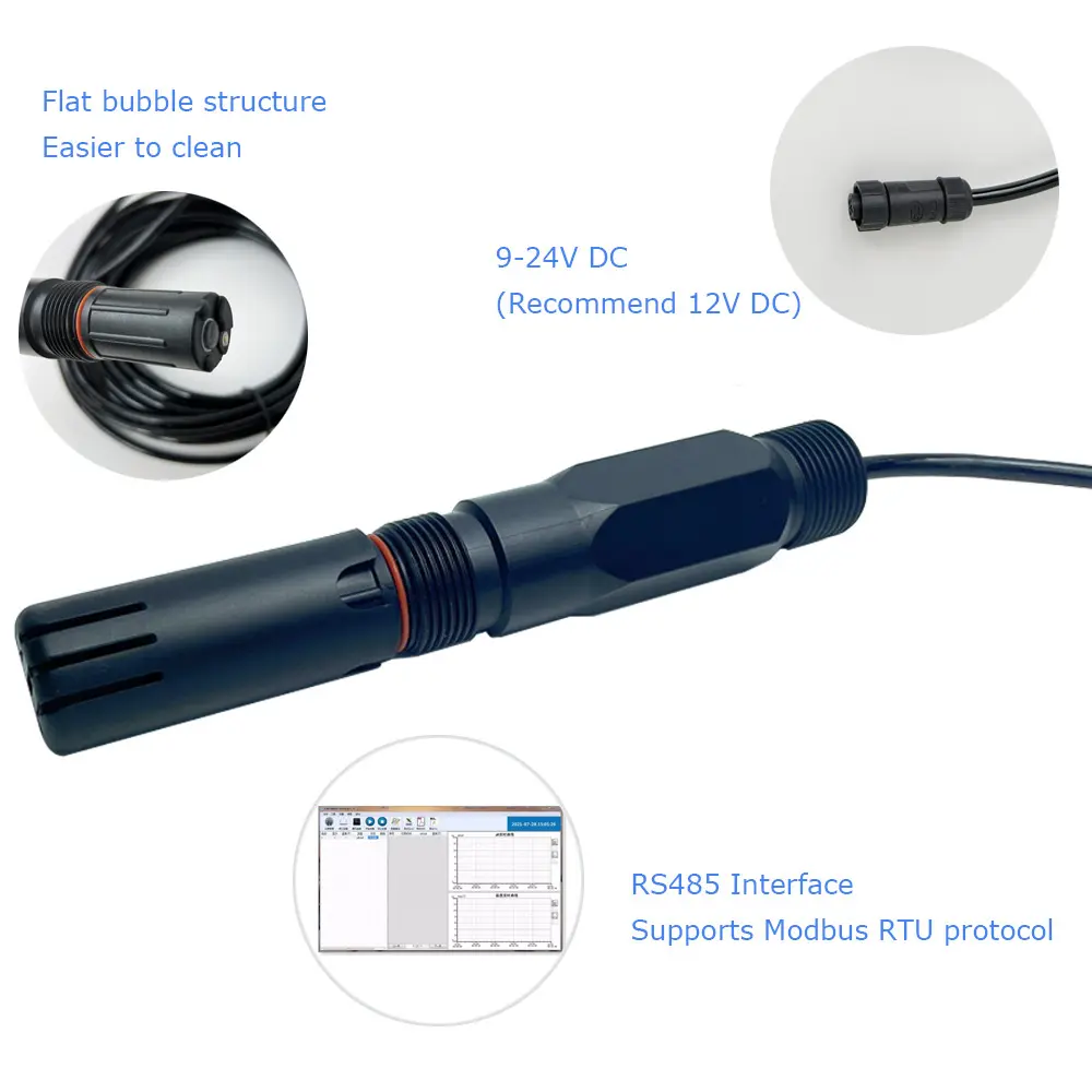High-Precision Industrial Digital Rs485 PH Sensor 01