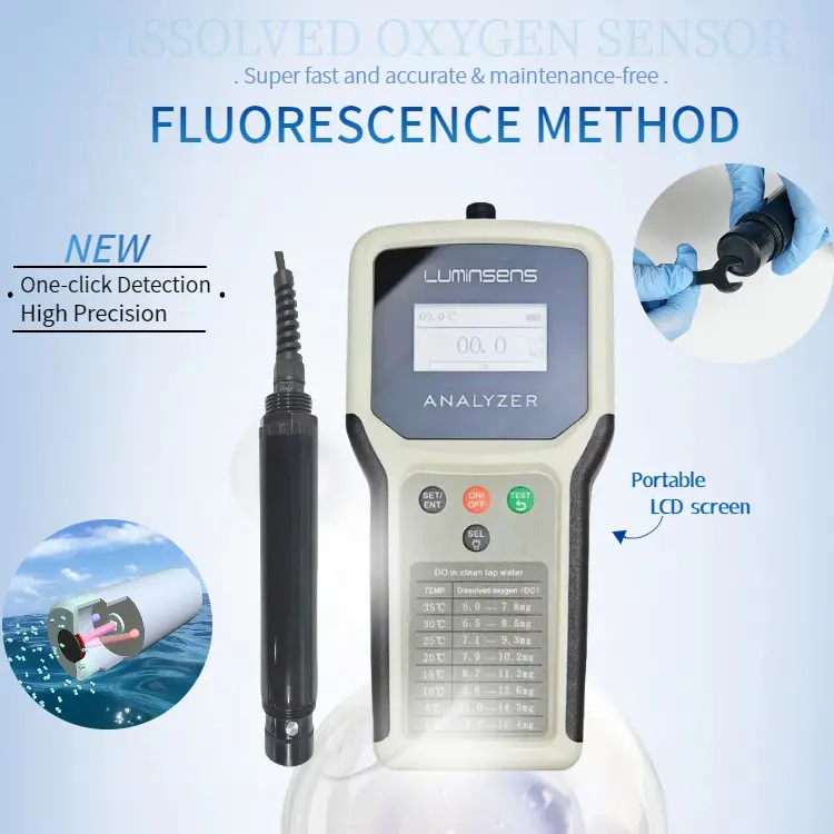 Portable Fluorescence DO Sensor Dissolved Oxygen A01