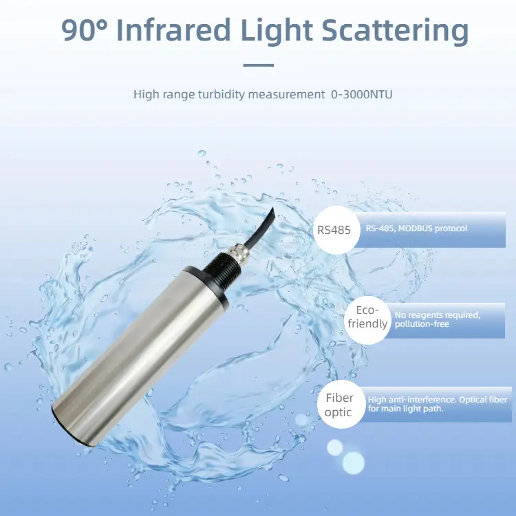 90° Infrared Light Scattering Turbidity Sensor for02