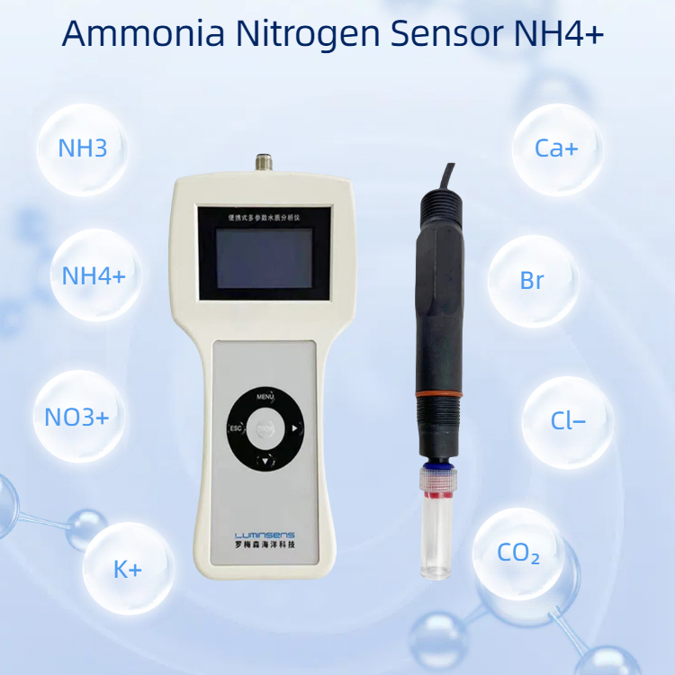 The Ammonia Nitrogen (NH4+) Sensor delivers precis01