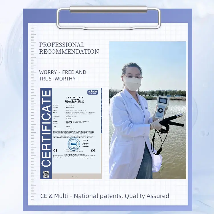 Portable Multi-Parameter Water Quality Analyzer wi02